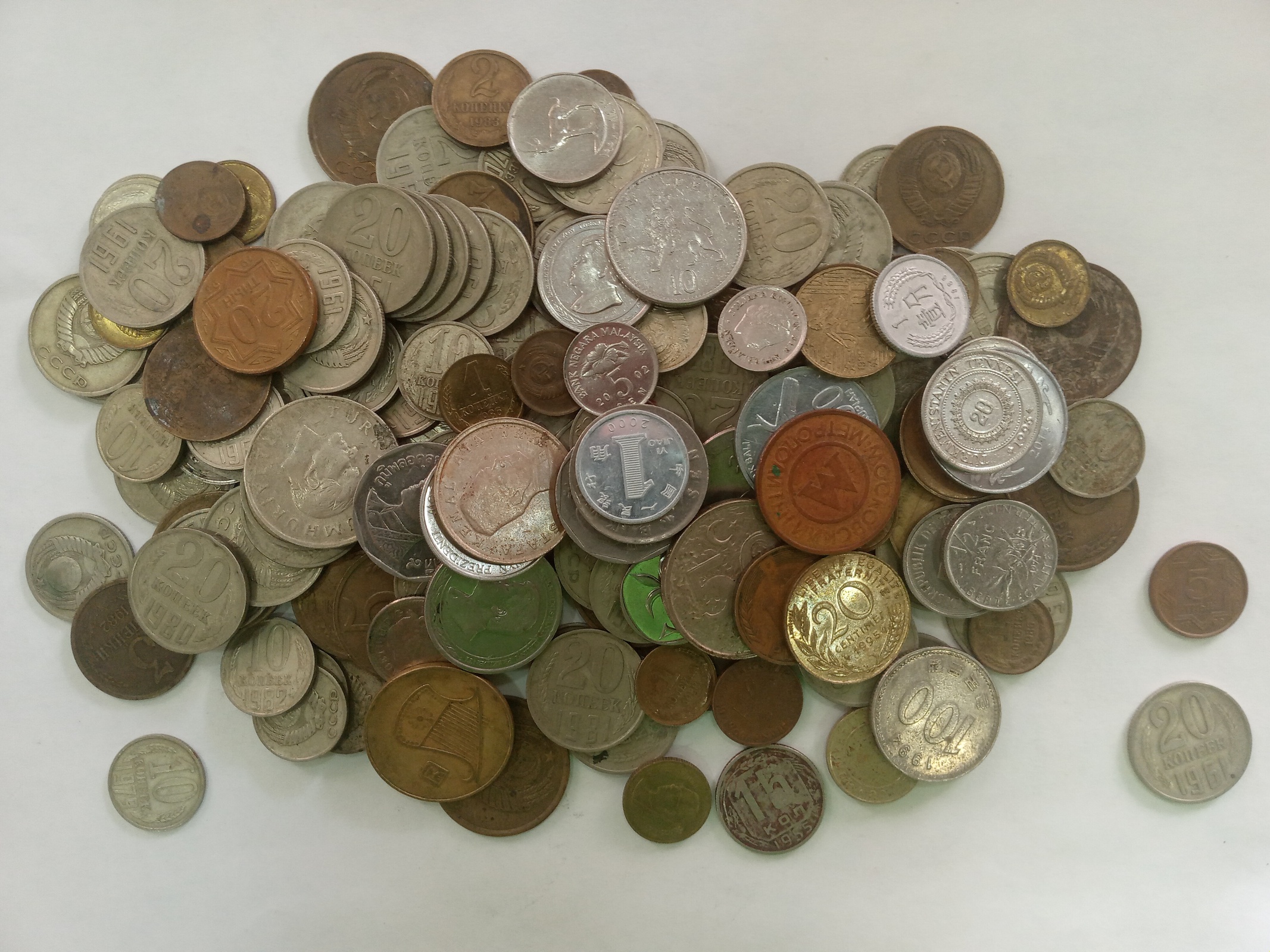 Срочно продам оптом монеты разных стран - Изображение #1, Объявление #1707394